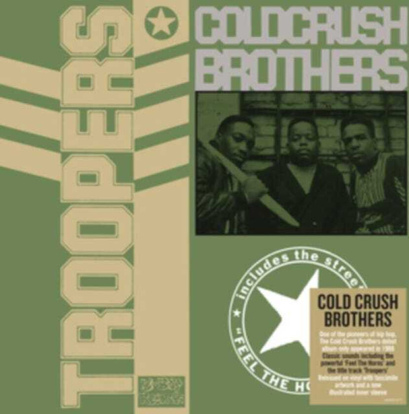 Cold Crush Brothers Troopers LP/Vinyl