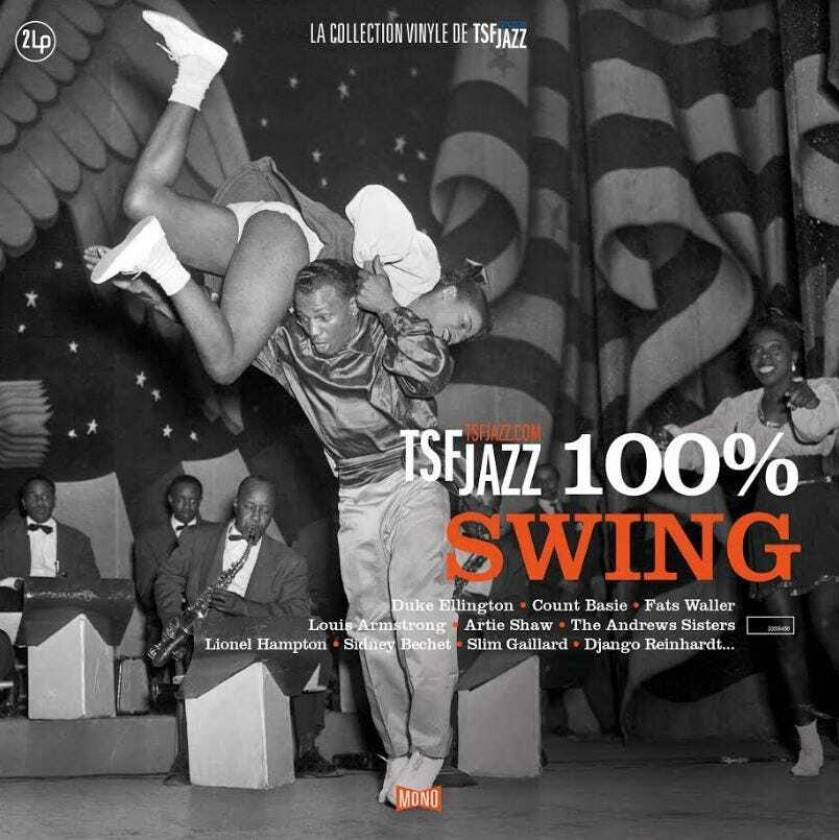 Diverse Artister, Diverse Jazz  Tsf Jazz – 100% Swing  LP/Vinyl