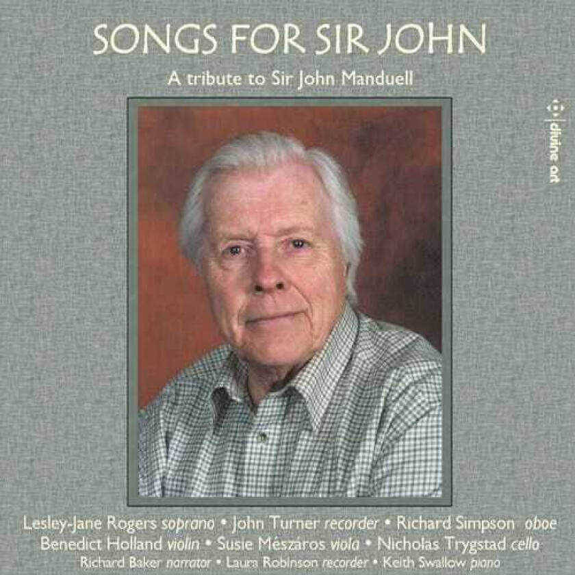 Diverse Klassisk Songs For Sir John: A Tribute To Sir John Manduell CD