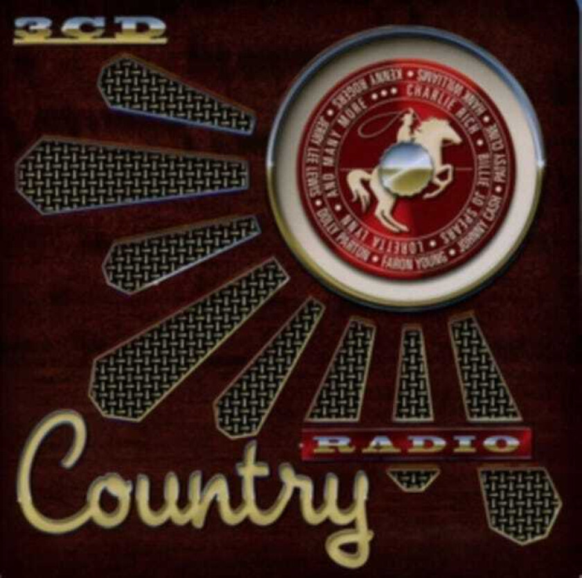 Diverse Artister, Diverse Country  Country Radio  CD