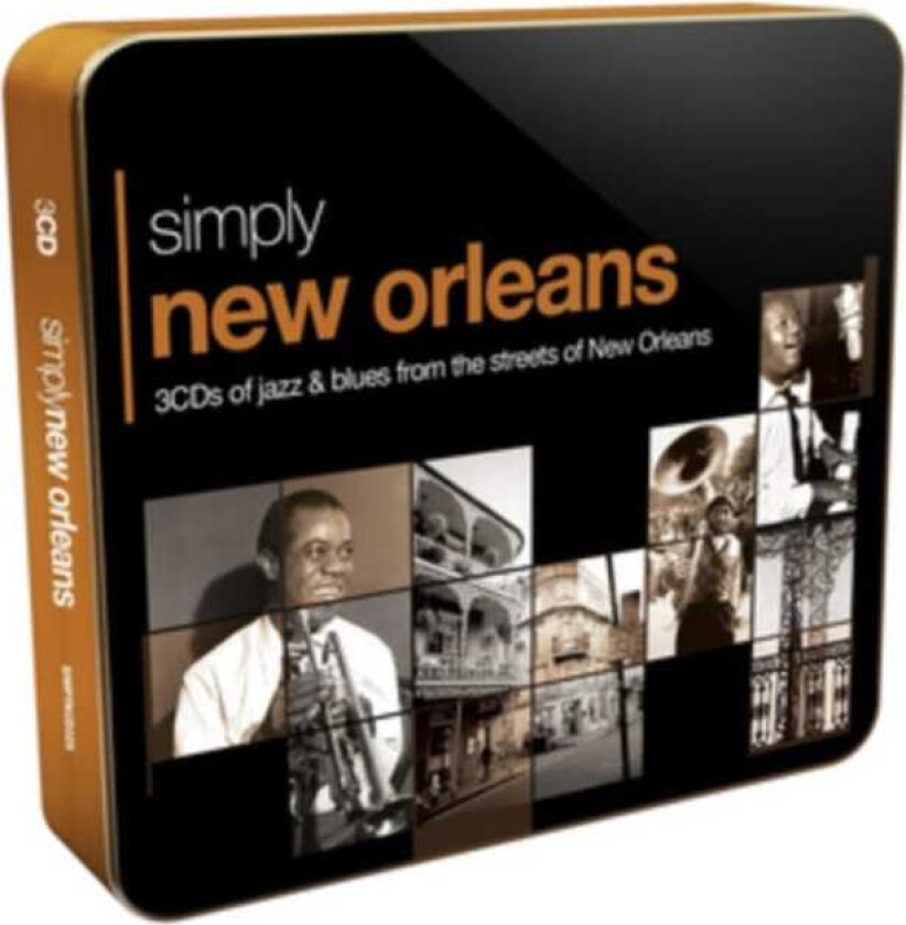 Diverse Artister, Diverse Soul Simply New Orleans CD