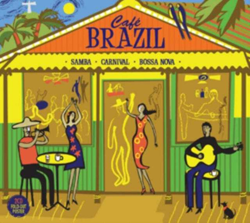 Diverse Artister, Diverse Latin, Diverse World Music  Café Brazil  CD