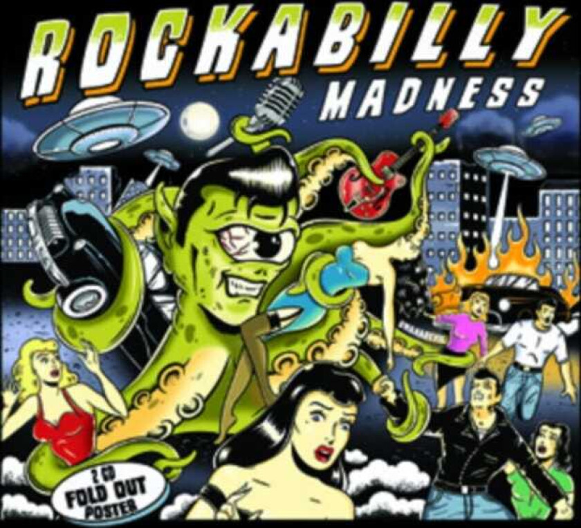 Diverse Artister, Diverse Rock Rockabilly Madness CD