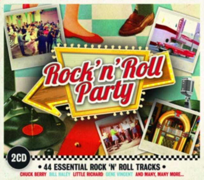 Diverse Artister, Diverse Rock Rock N Roll Party CD