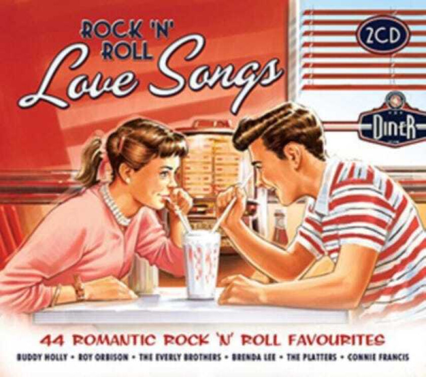 Diverse Artister, Diverse Rock My Kind Of Music: Rock 'n' Roll Love Songs CD