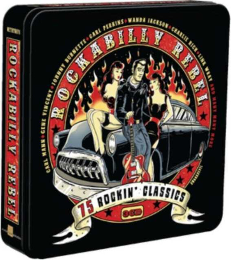 Diverse Artister, Diverse Rock Rockabilly Rebel CD