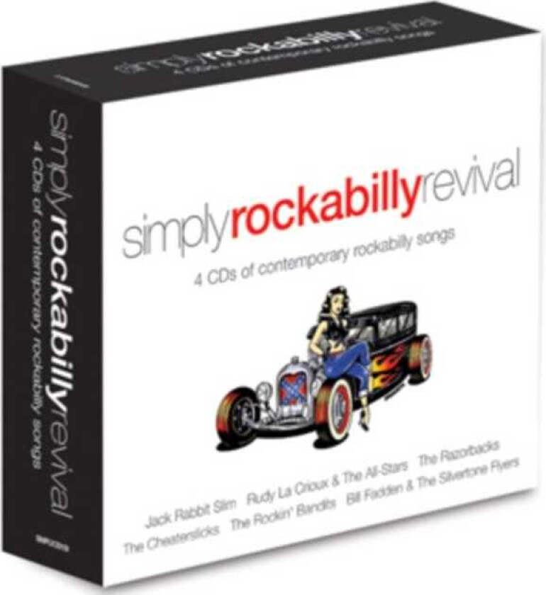 Diverse Artister, Diverse Rock Simply Rockabilly Revival CD