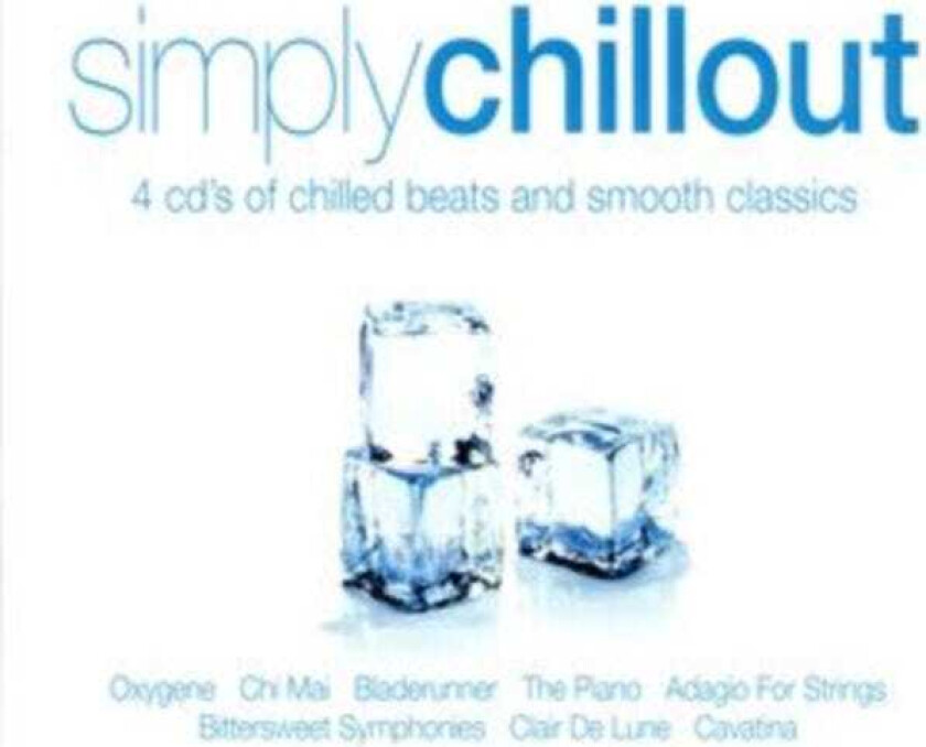 Diverse Artister, Diverse Electronica Simply Chillout CD