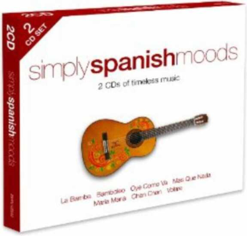 Diverse Artister, Diverse Latin, Diverse World Music Simply Spanish Moods CD
