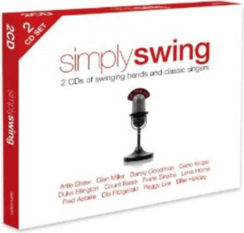 Diverse Artister, Diverse Jazz Simply Swing CD