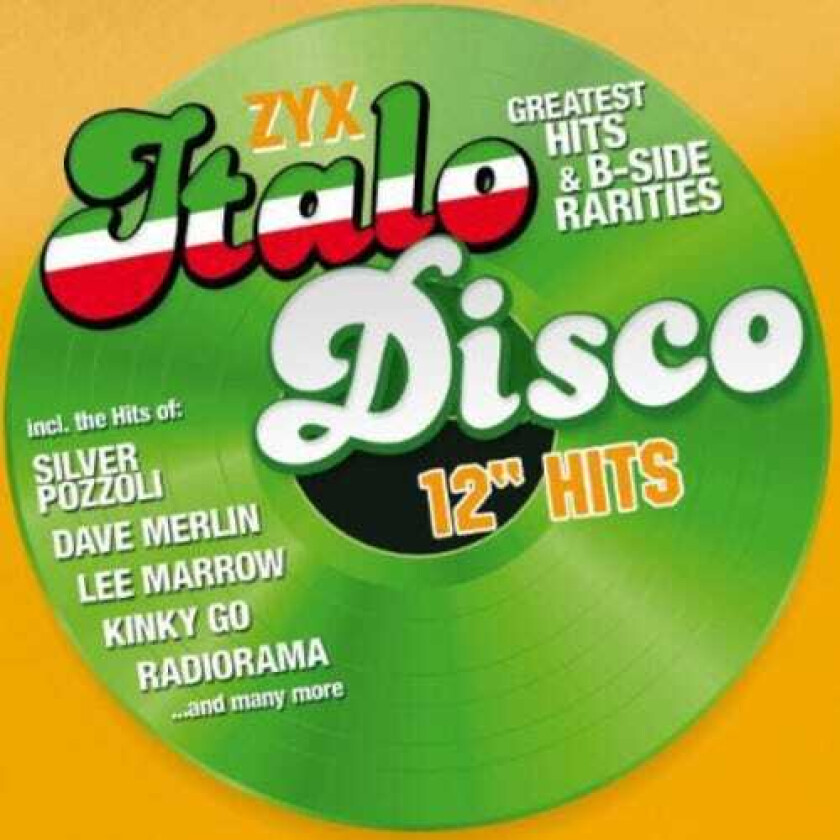 Diverse Artister, Diverse Electronica Zyx Italo Disco 12" Hits CD