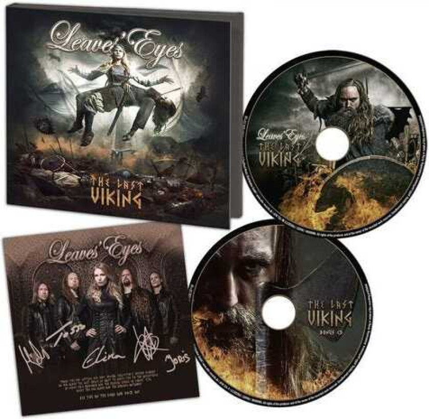 Leaves Eyes The Last Viking Digipack (Handsigned Inlay) CD