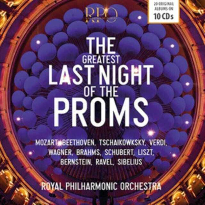 Royal Philharmonic Orchestra  The Greatest Last Night Of The Proms  CD