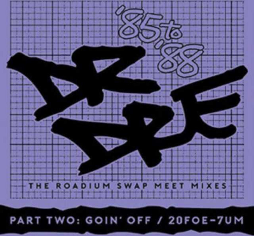 Dr. Dre The Roadium Swap Meet Mixes '85 To '88 CD