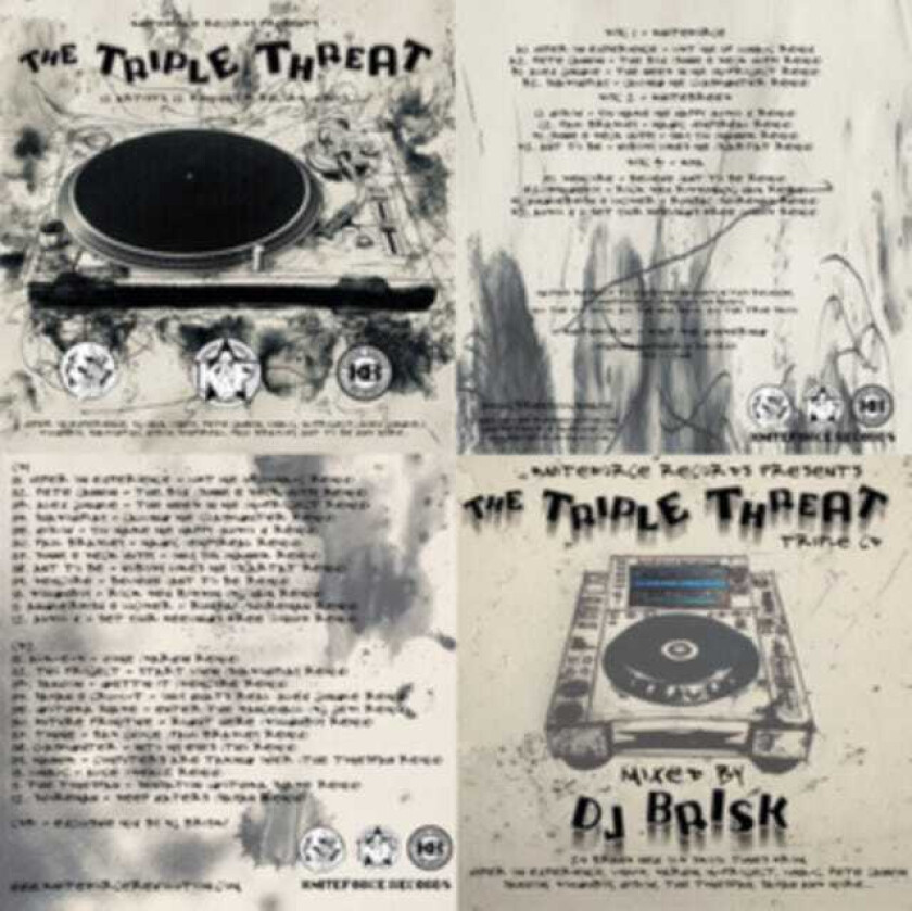 Diverse Artister, Diverse Electronica  The Triple Threat  CD