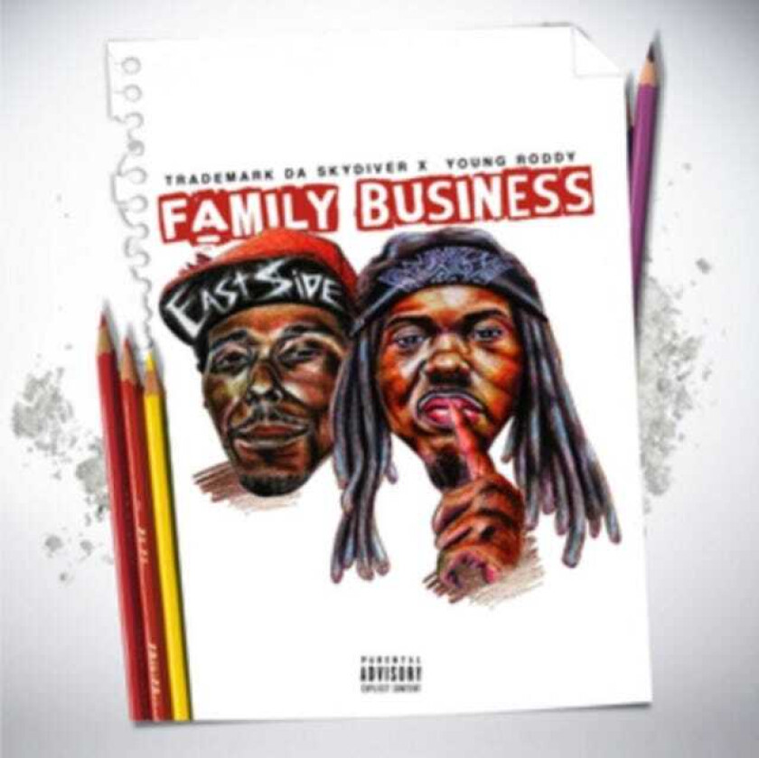 Trademark Da Skydiver & Young Roddy, Trademark Da Skydiver, Young Roddy Family Business CD