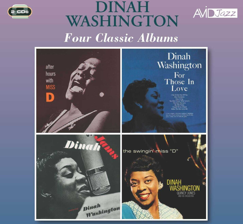 Dinah Washington Four Classic Albums CD