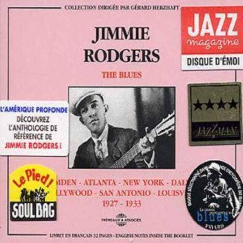 Jimmie Rodgers The Blues CD