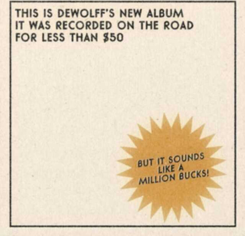 DeWolff Tascam Tapes LP/Vinyl