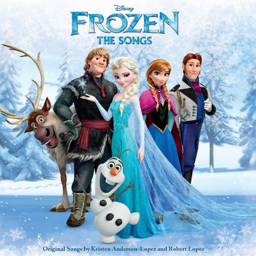 Filmmusikk Frozen: The Songs CD