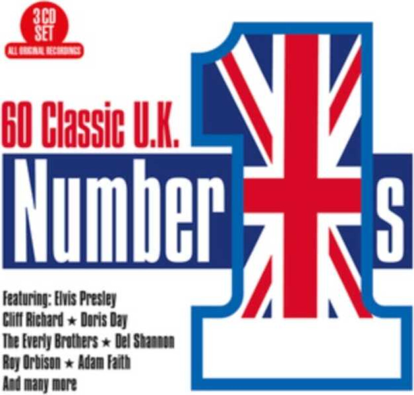Diverse Artister 60 Classic U.K. Number 1s CD