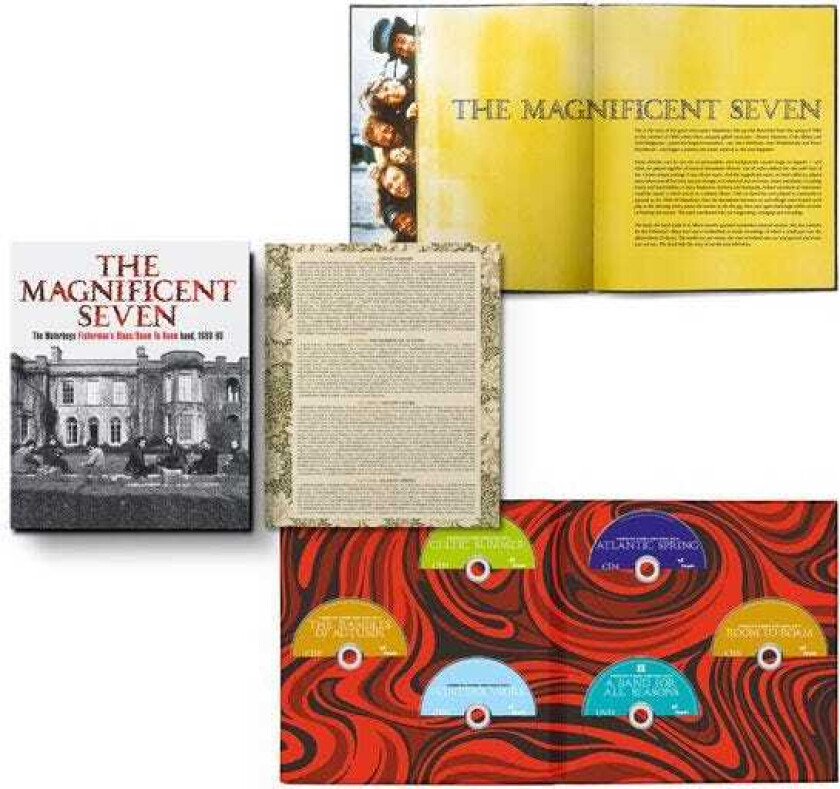 Bilde av The Waterboys The Magnificent Seven The Waterboys Fisherman's Blues/Room To Roam Band 198990 Super Deluxe Edit CD