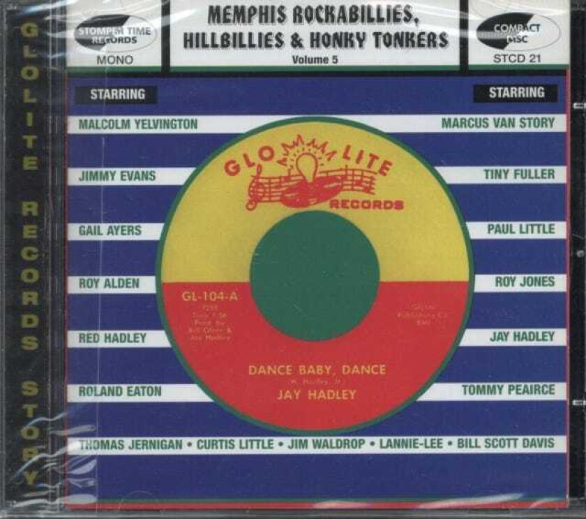 Diverse Artister Memphis Rockabillies Hillbillies And Honky Tonkers Vol. 5 CD