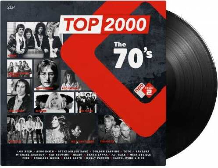 Diverse Artister  Top 2000  The 70's  LP/Vinyl