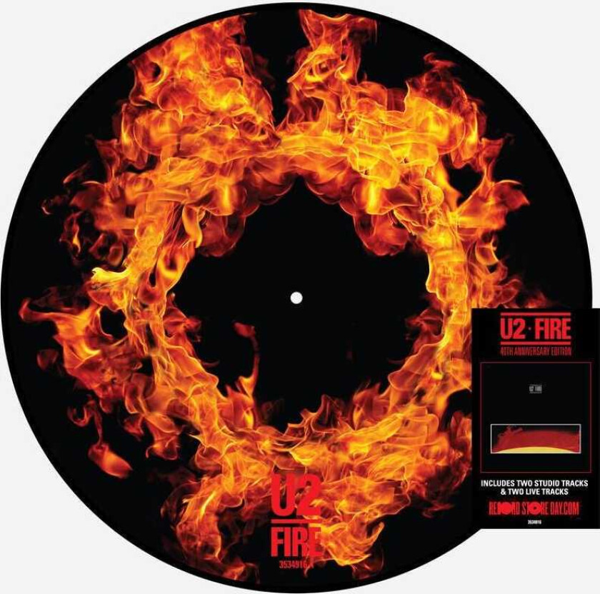 U2  Fire (RSD 2021)  LP/Vinyl