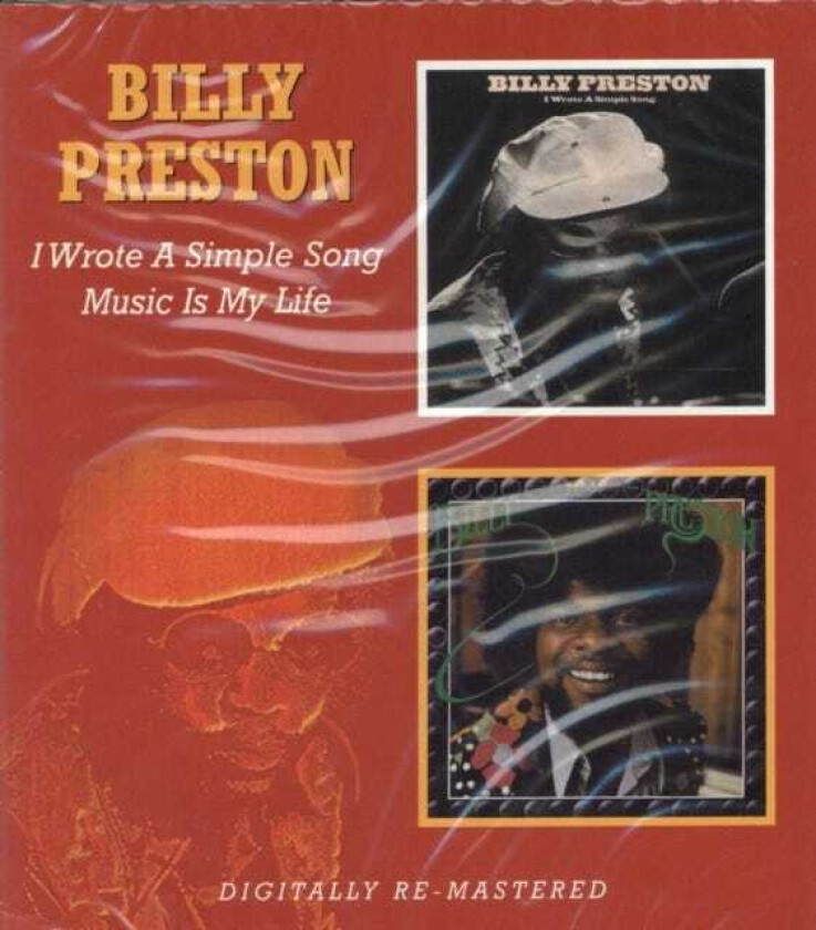 Billy Preston  I Wrote A Simple Song/Music Is My Life  CD