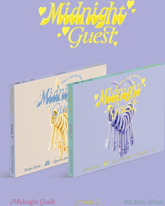 Fromis_9 Midnight Guest (Incl. 72pg Photobook, Postcard, Mini Card, Film Photo, 2 Photocards + CD