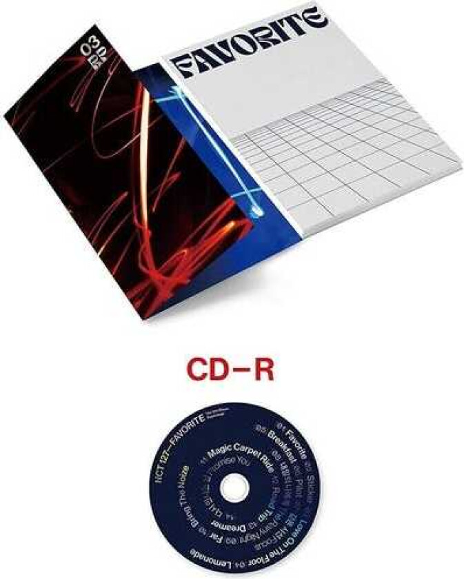 NCT 127  The 3rd Album Repackage 'favorite' [Catharsis Ver.]  CD