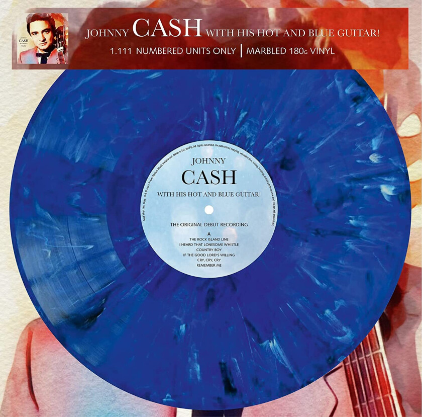 Johnny Cash With His Hot Blue Guitar LP/Vinyl
