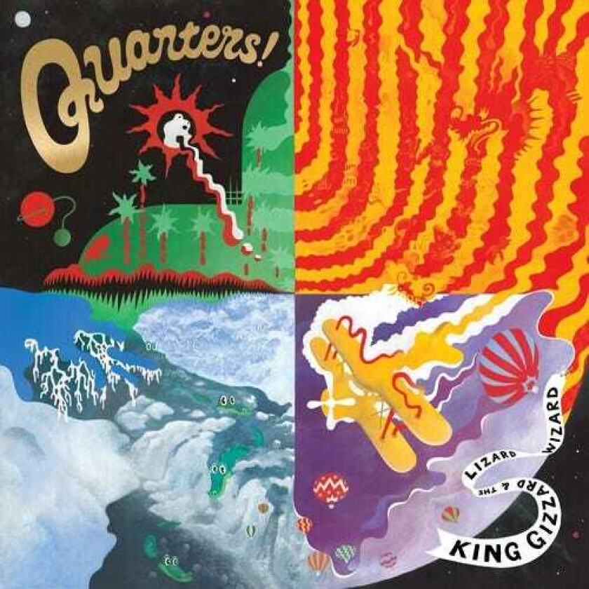 King Gizzard & The Lizard Wizard  Quarters!  CD