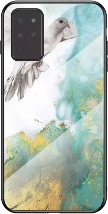 Samsung Galaxy Note 20 Deksel m. GlassBaksideMarmor & Due