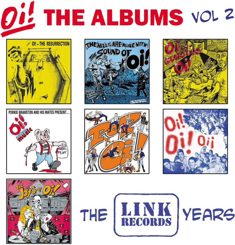 Diverse Artister Oi! The Albums Vol 2 The Link Records Years CD
