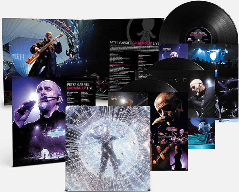 Peter Gabriel Growing Up Live LP/Vinyl