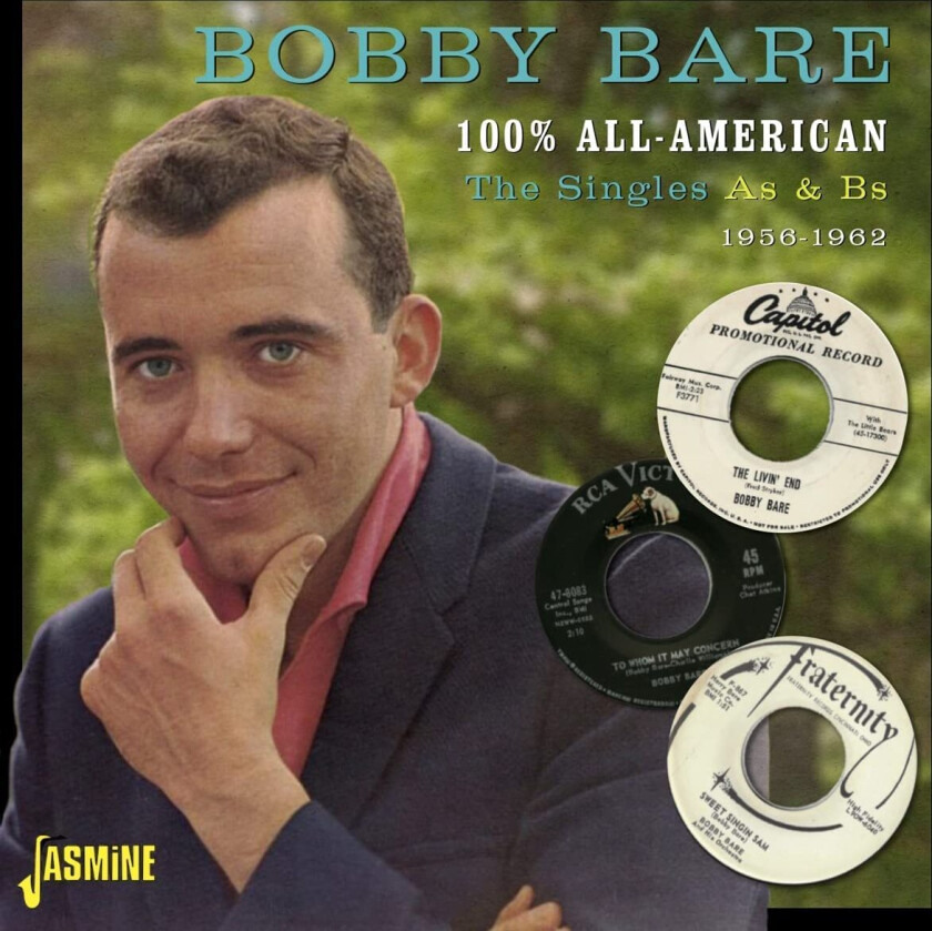 Bobby Bare 100% All American The Singles As & Bs CD