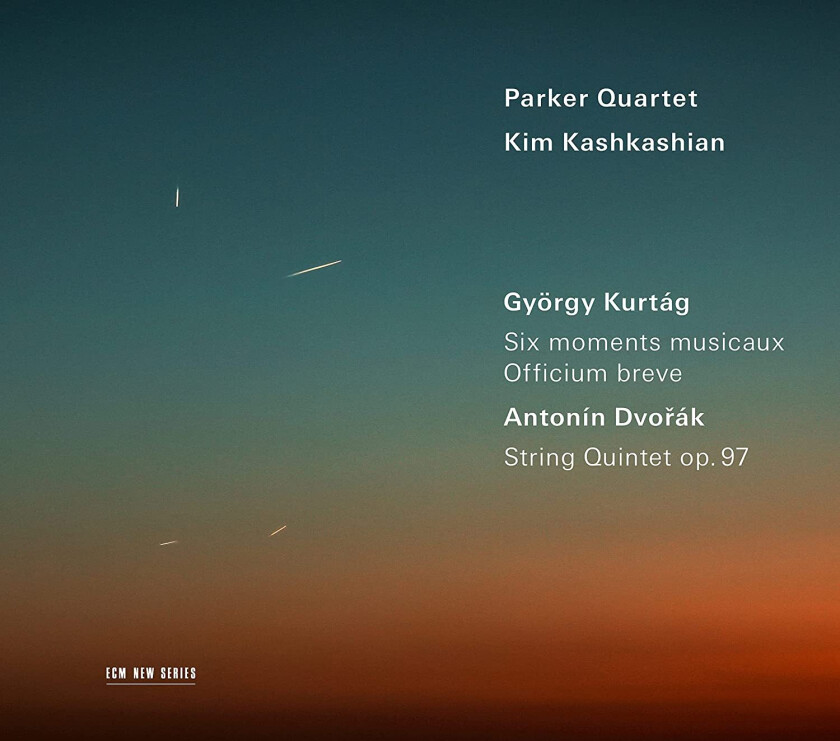 PARKER QUARTET, Kim Kashkashian, György Kurtág Kurtág: Six Moments Musicaux & Officium Breve Dvorák: String Quintet Op. 97 CD