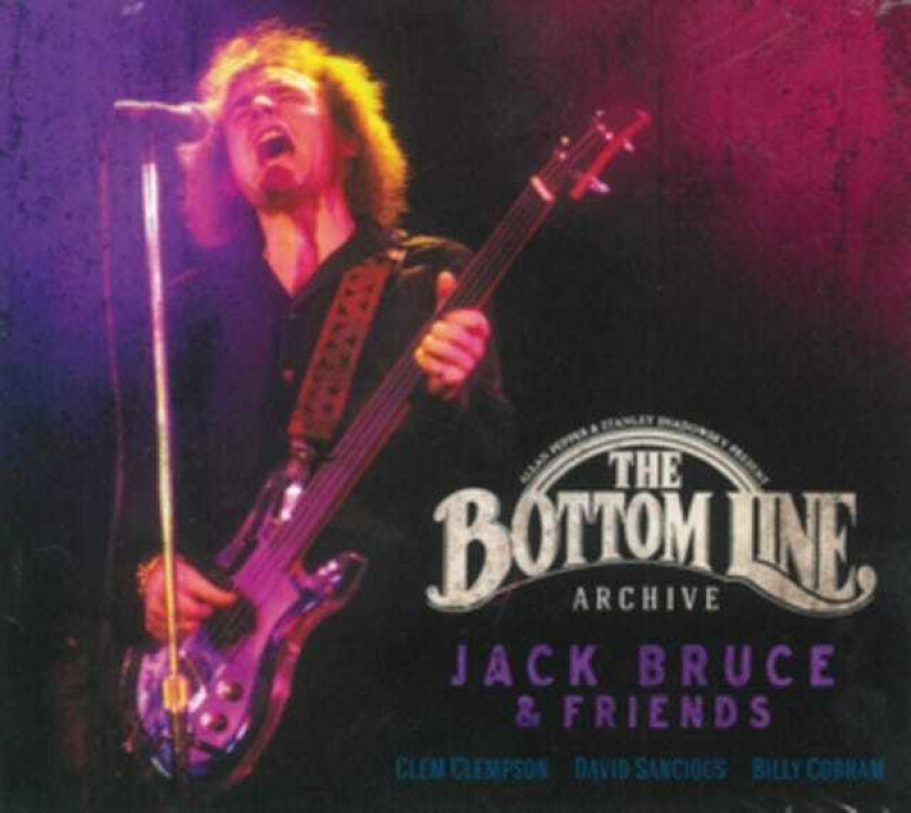 Jack Bruce & Friends  Bottom Line Archive Series  CD