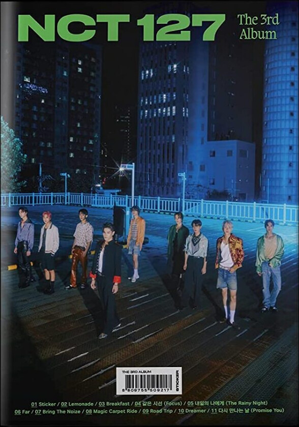 NCT 127 The 3rd Album Sticker (Seoul City Ver.) CD