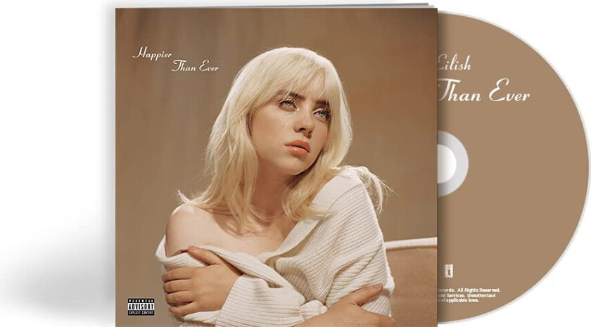 Billie Eilish Happier Than Ever CD