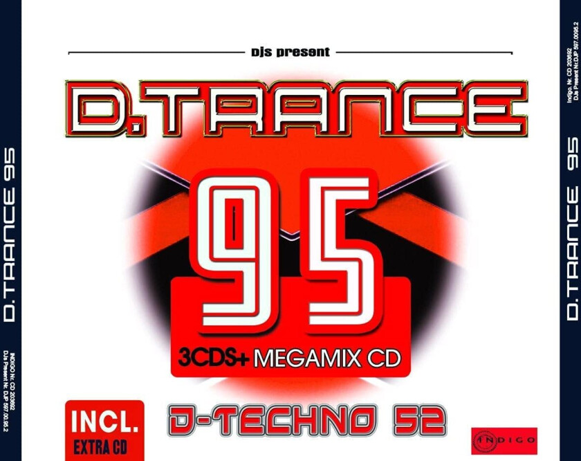 Diverse Electronica D.Trance 95 (Incl. DTechno 52) CD