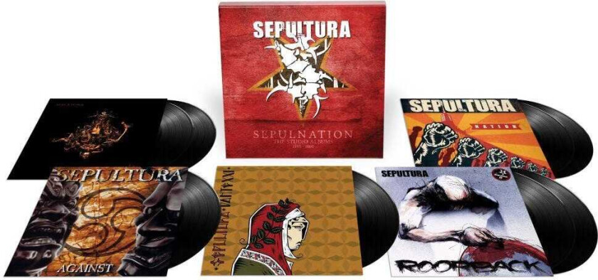 Sepultura Sepulnation The Studio Albums 19982009 LP/Vinyl