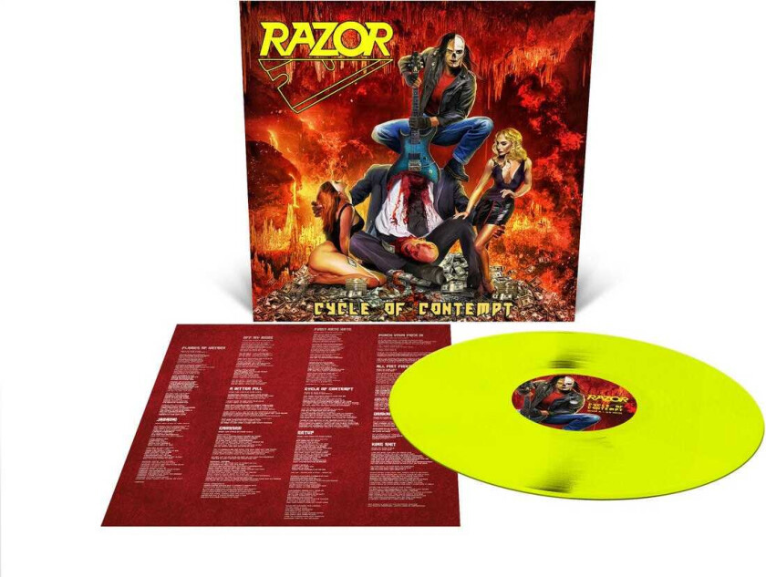 Razor Cycle Of Contempt LP/Vinyl