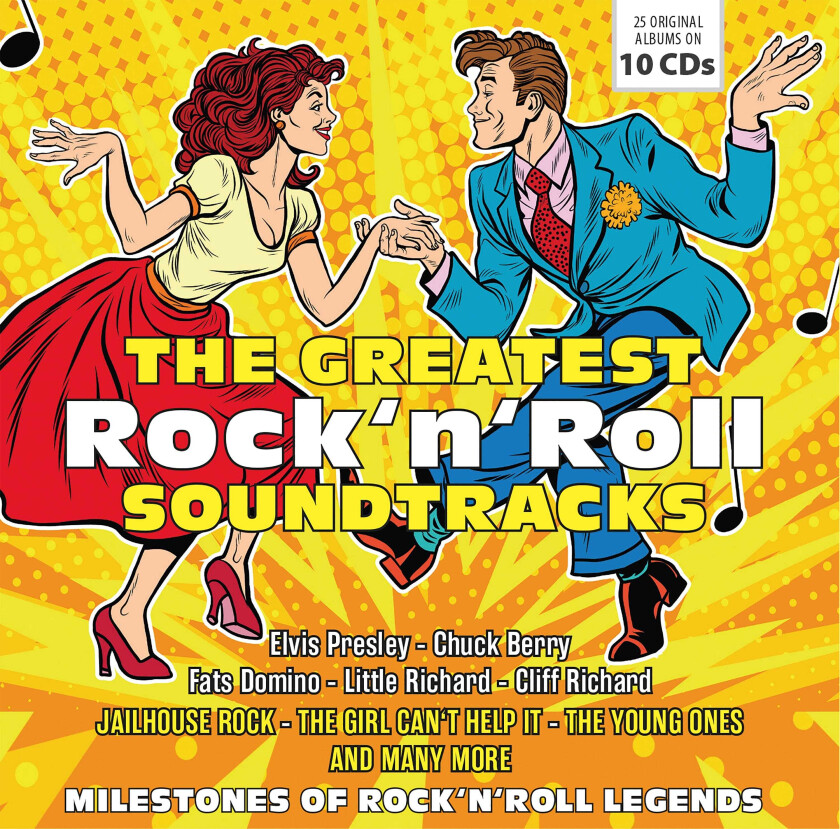 Diverse Artister, Filmmusikk The Greatest Rock'n'roll Soundtracks CD
