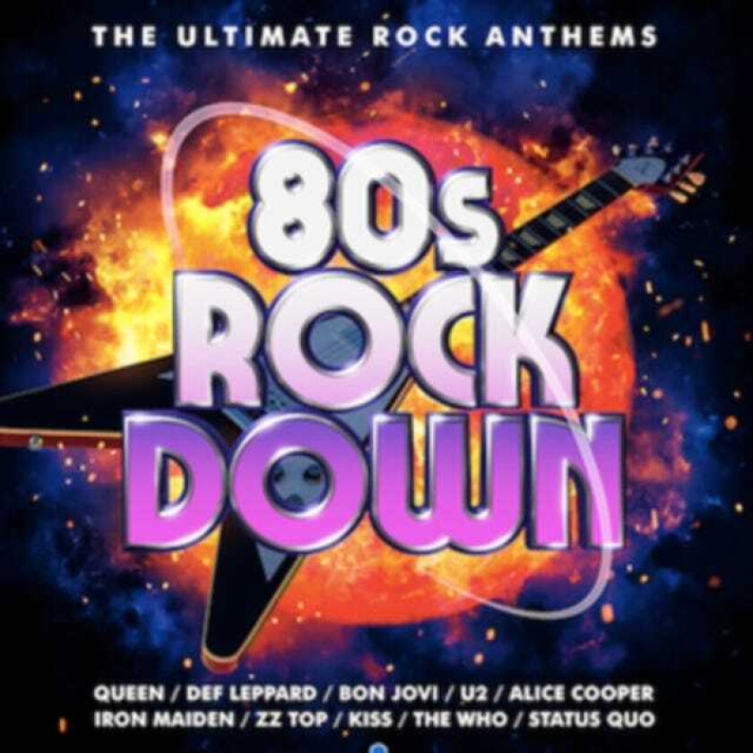 Diverse Artister 80s Rock Down CD