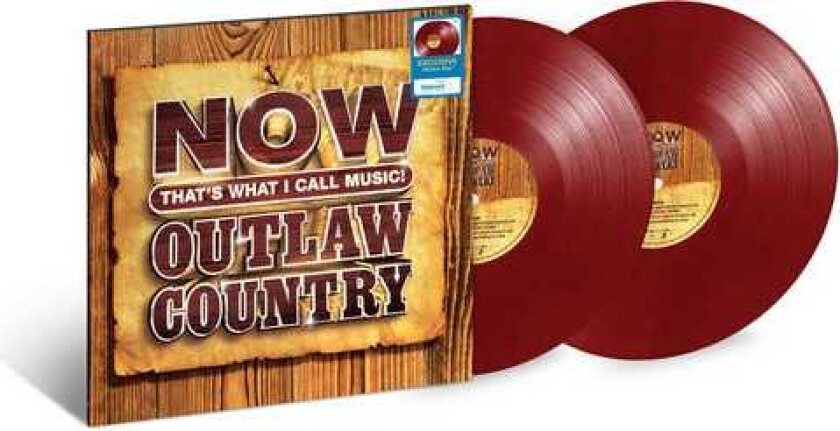 Diverse Artister  Now Outlaw Country  LP/Vinyl