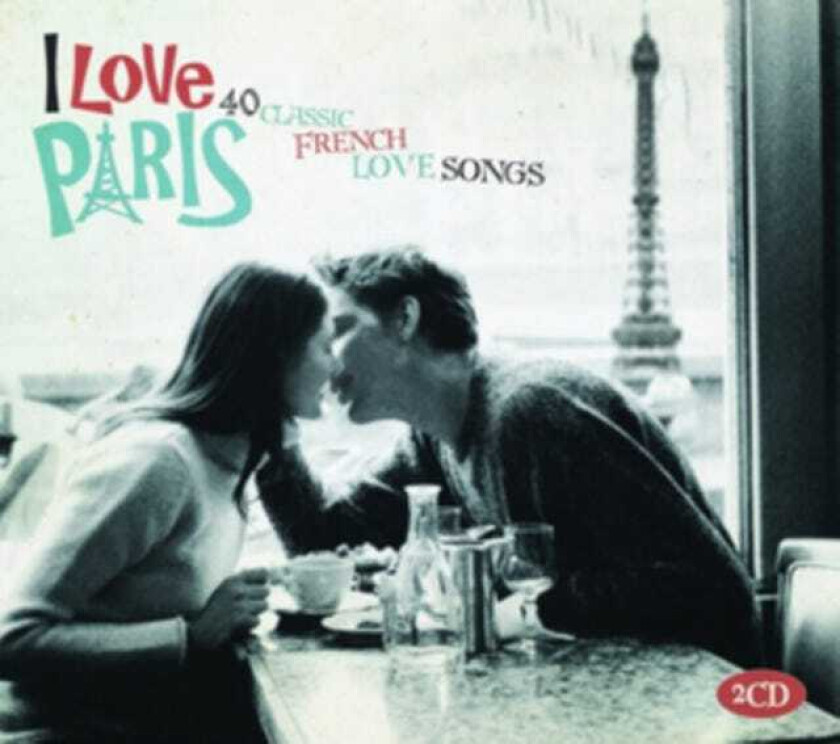 Diverse Artister, Diverse Pop I Love Paris CD