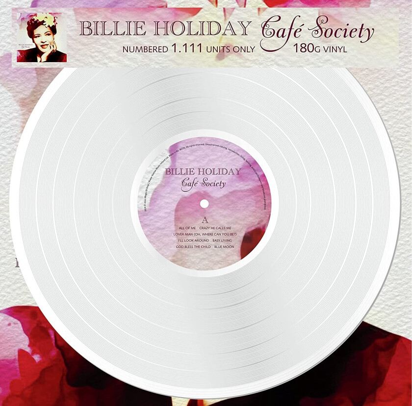 Billie Holiday Cafe Society LP/Vinyl